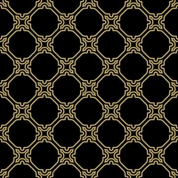 Geometric Seamless Vector Abstract Pattern Stockillustratie
