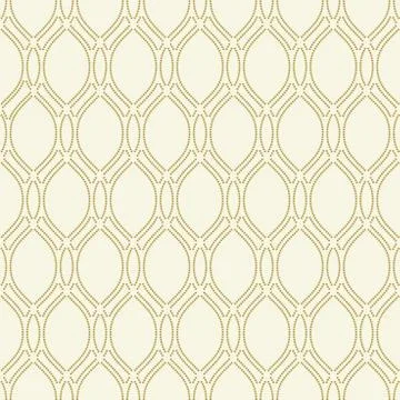 Geometric Seamless Vector Dotted Pattern Stock Illustration