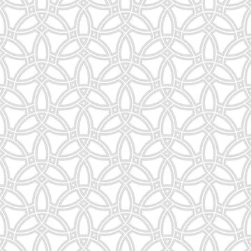 Geometric Seamless Vector Fine Pattern. Classic Ornament Stock Illustration