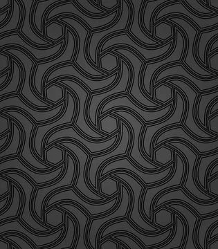 Geometric Seamless Vector Fine Pattern. Classic Ornament Stock Illustration