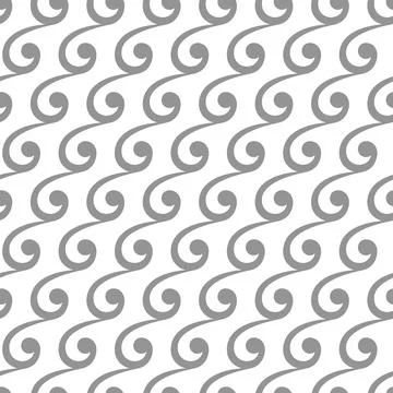 Geometric Seamless Vector Fine Pattern. Classic Ornament Illustrazione stock