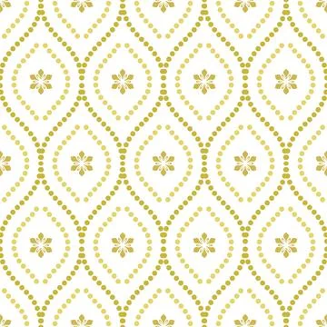 Geometric Seamless Vector Fine Pattern. Classic Ornament Stock Illustration