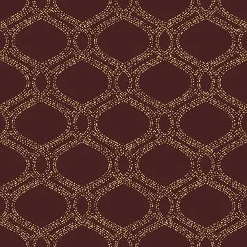 Geometric Seamless Vector Fine Pattern. Classic Ornament 库存插图