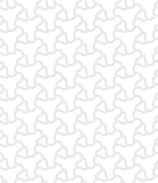 Geometric Seamless Vector Fine Pattern. Classic Ornament Stock Illustration