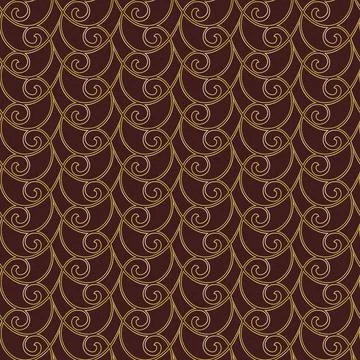 Geometric Seamless Vector Fine Pattern. Classic Ornament Stock Illustration