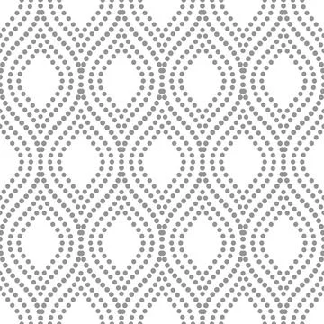 Geometric Seamless Vector Fine Pattern. Classic Ornament Stock Illustration
