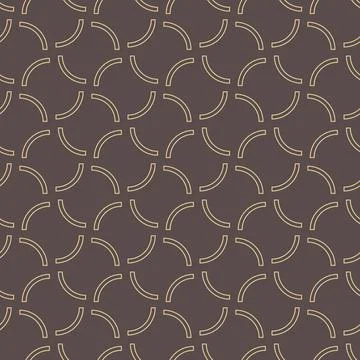 Geometric Seamless Vector Fine Pattern. Classic Ornament Stock Illustration