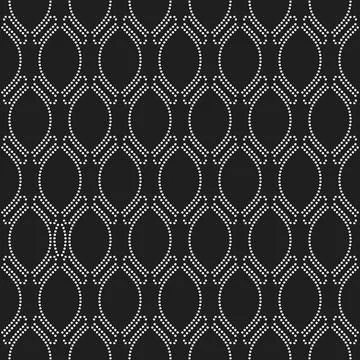 Geometric Seamless Vector Fine Pattern. Classic Ornament Stock Illustration