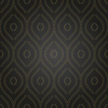 Geometric Seamless Vector Fine Pattern. Classic Ornament Stock Illustration