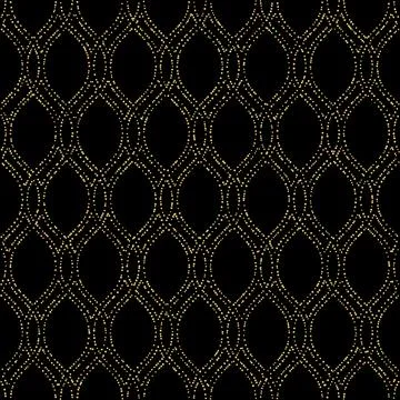 Geometric Seamless Vector Fine Pattern. Classic Ornament Stock Illustration