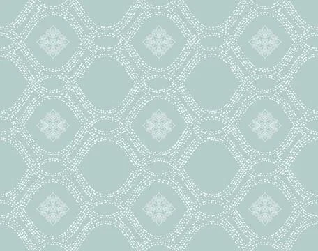 Geometric Seamless Vector Fine Pattern. Classic Ornament Stock Illustration