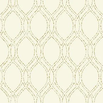 Geometric Seamless Vector Fine Pattern. Classic Ornament Stock Illustration