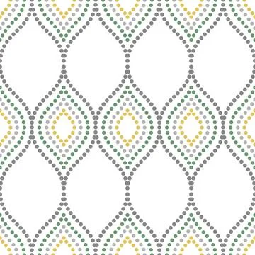 Geometric Seamless Vector Fine Pattern. Classic Ornament イラスト素材