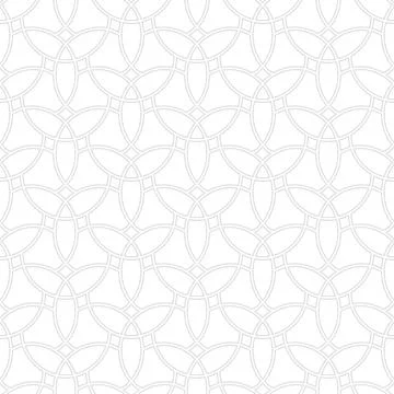 Geometric Seamless Vector Fine Pattern. Classic Ornament Stock Illustration