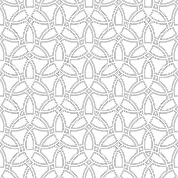 Geometric Seamless Vector Fine Pattern. Classic Ornament イラスト素材