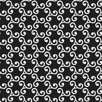 Geometric Seamless Vector Fine Pattern. Classic Ornament イラスト素材