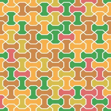 Geometric Seamless Vector Fine Pattern. Classic Ornament Stock Illustration