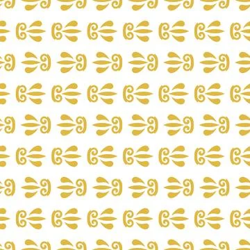 Geometric Seamless Vector Fine Pattern. Classic Ornament イラスト素材