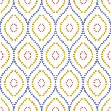 Geometric Seamless Vector Fine Pattern. Classic Ornament Stock Illustration