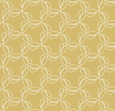 Geometric Seamless Vector Fine Pattern. Classic Ornament Stock Illustration