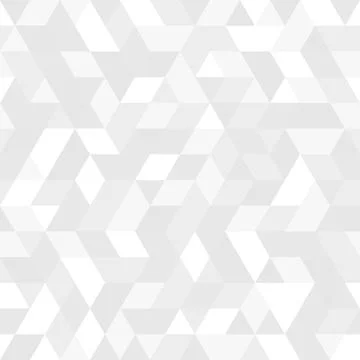 Geometric Seamless Vector Pattern With Abstract Triangles Illustrazione stock