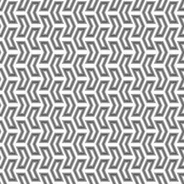 Geometric Seamless Vector Pattern With Abstract Triangles Illustrazione stock