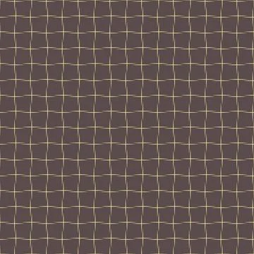 Geometric Seamless Vector Pattern With Abstract Ornament 스톡 일러스트