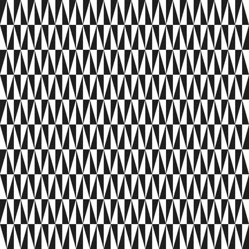 Geometric Seamless Vector Pattern With Abstract Triangles Illustrazione stock