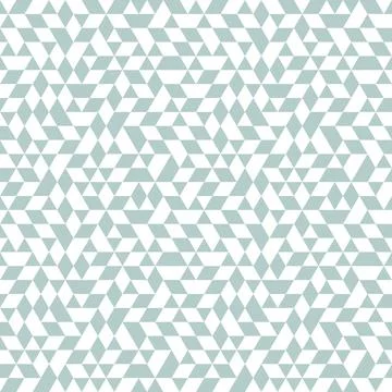 Geometric Seamless Vector Pattern With Abstract Triangles Illustrazione stock