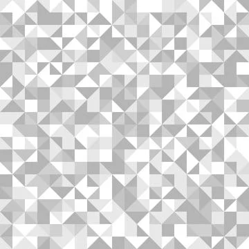 Geometric Seamless Vector Pattern With Abstract Triangles Illustrazione stock
