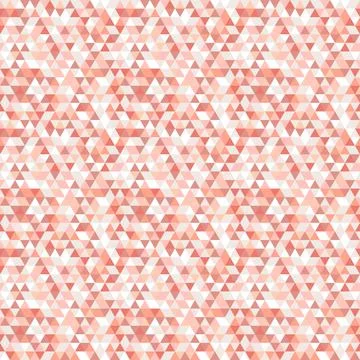 Geometric Seamless Vector Pattern With Abstract Triangles Illustrazione stock