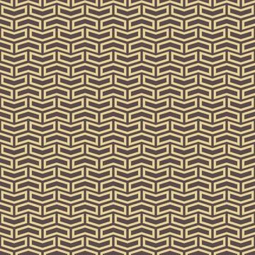 Geometric Seamless Vector Pattern With Abstract Triangles 스톡 일러스트