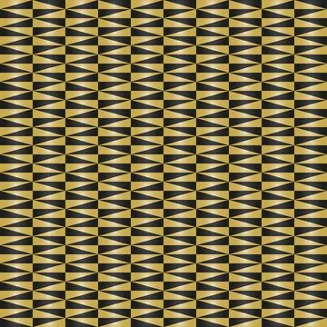 Geometric Seamless Vector Pattern With Abstract Triangles Illustrazione stock