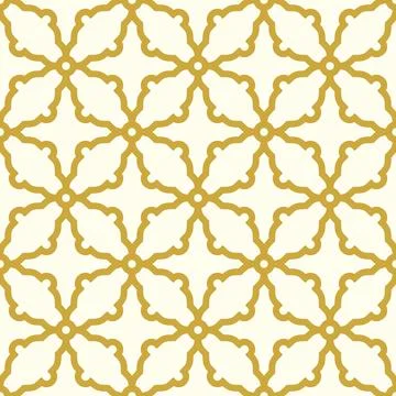 Geometric Seamless Vector Pattern With Abstract Ornament 스톡 일러스트