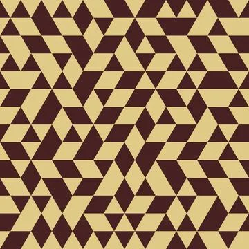 Geometric Seamless Vector Pattern With Abstract Triangles イラスト素材