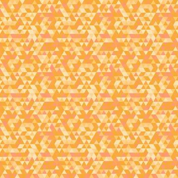 Geometric Seamless Vector Pattern With Abstract Triangles Illustrazione stock