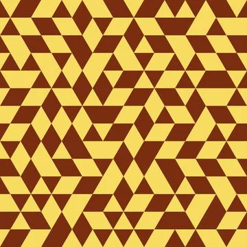 Geometric Seamless Vector Pattern With Abstract Triangles Stockillustratie