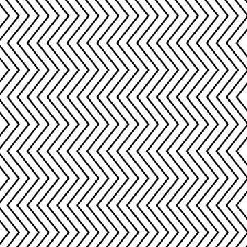 Geometric seamless Vector Pattern. Black and white Background. Stock Illustration