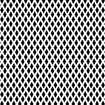 Geometric seamless Vector Pattern. Black and white Background. Stock Illustration