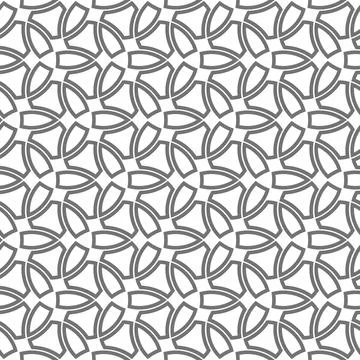 Geometric Seamless Vector Pattern. Classic Ornament Stock Illustration
