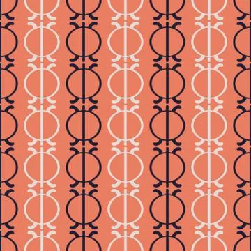 Geometric seamless vector pattern. Decorative surface background. Fashionable Stock Illustration