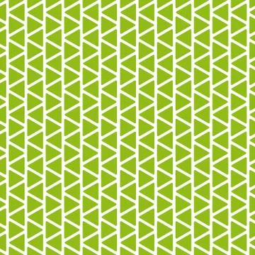Geometric seamless Vector Pattern. Green and white Background. Stock Illustration