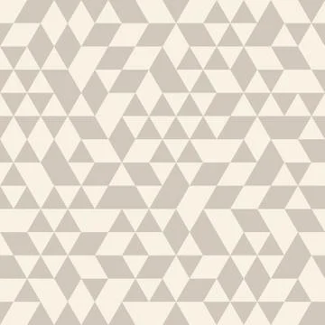 Geometric Seamless Vector Pattern Stock Illustration