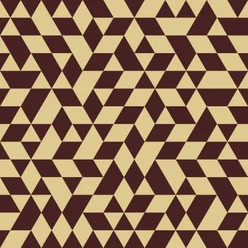 Geometric Seamless Vector Pattern 스톡 일러스트