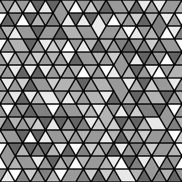 Geometric Seamless Vector Pattern Stock Illustration