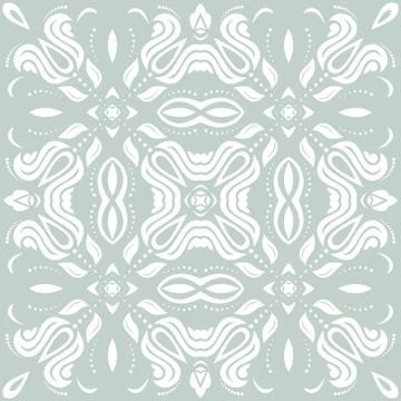 Geometric Seamless Vector Pattern Stock Illustration