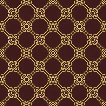 Geometric Seamless Vector Pattern Ilustración de archivo