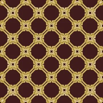 Geometric Seamless Vector Pattern Stock Illustration