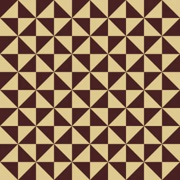 Geometric Seamless Vector Pattern Stock Illustration