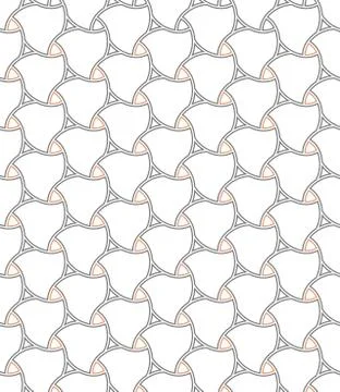 Geometric Seamless Vector Pattern Stock Illustration